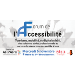 [SAVE THE DATE] 2ème édition du Forum de l’accessibilité – 06 Novembre 2019 à Paris